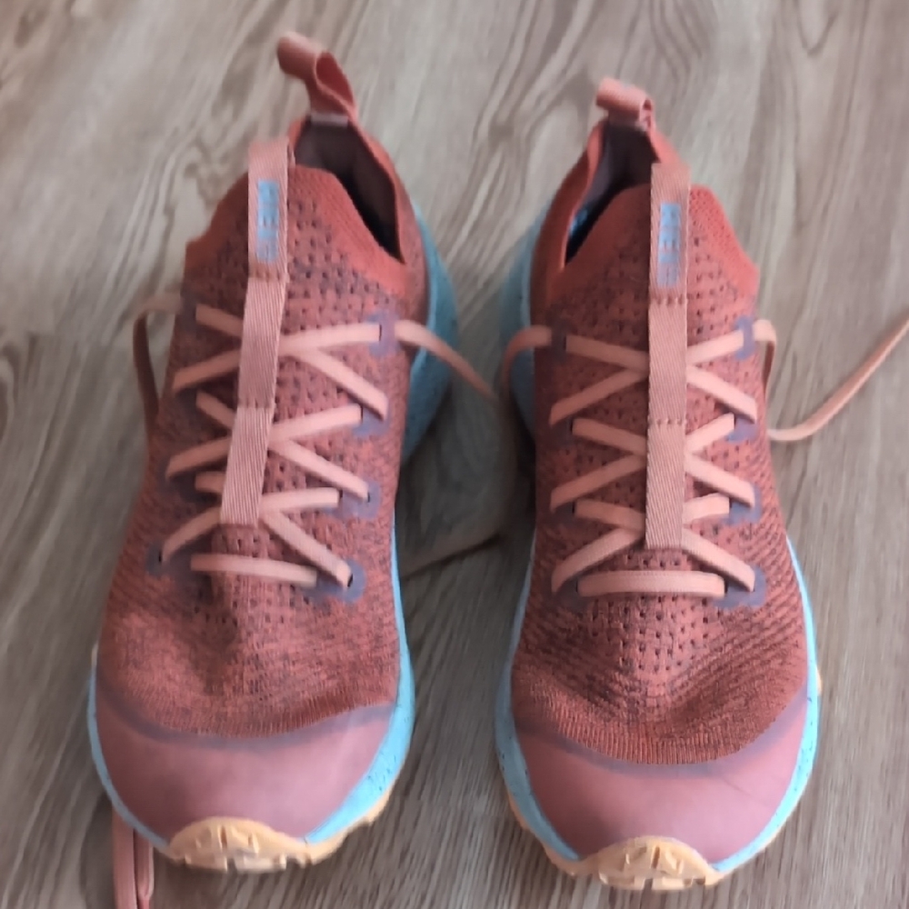 REI Pink and Blue Knit Sneakers